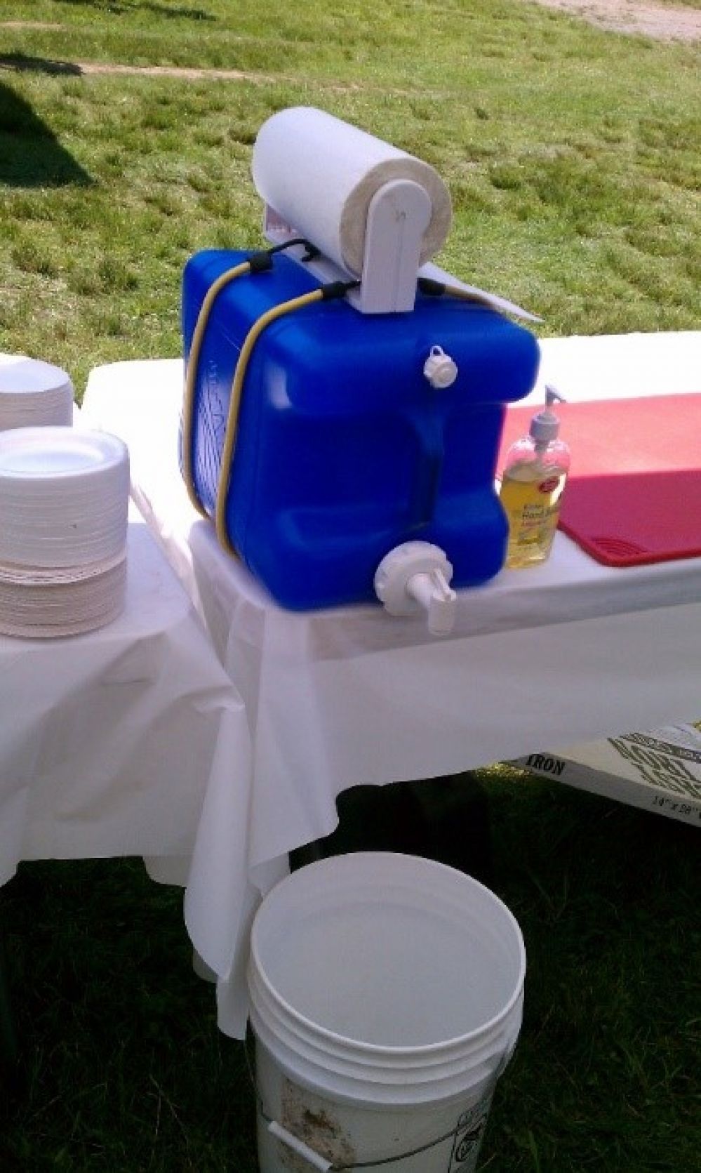 Hand washing station Outdoor