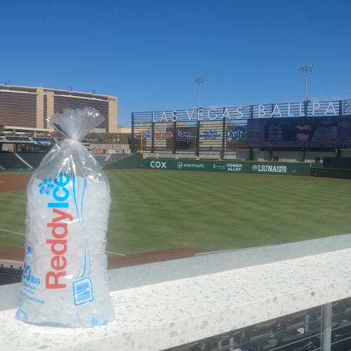 Reddy Ice Bag at Las Vegas Ballpark