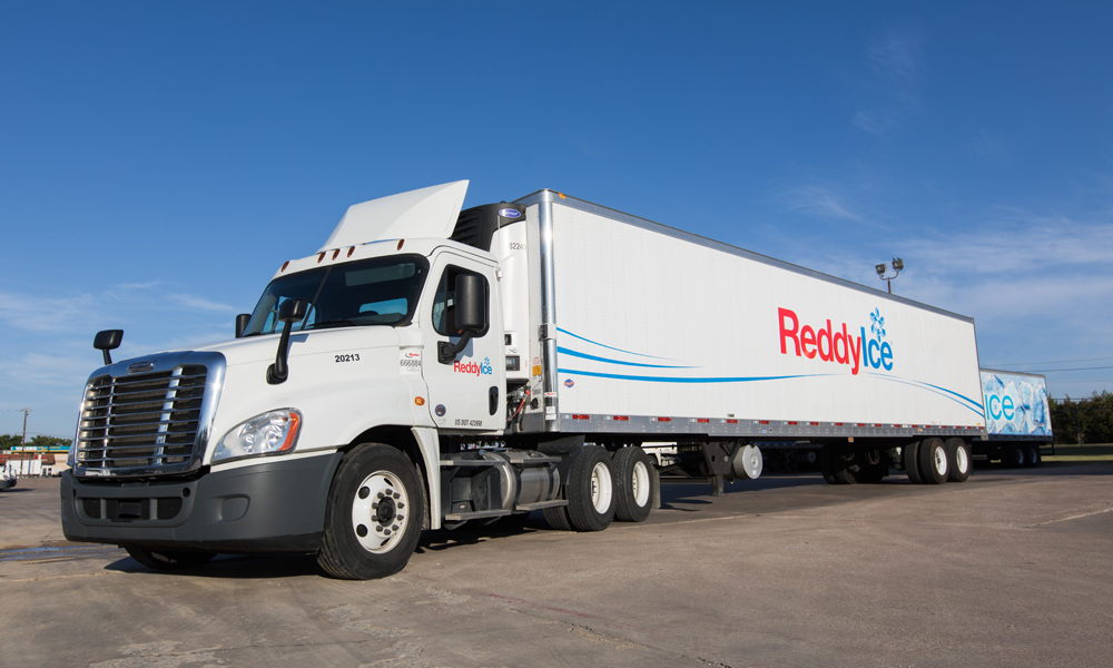 Reddy Ice Delivery Truck