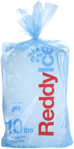 Packaged Block Ice from Reddy Ice
