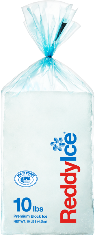 Packaged Block Ice from Reddy Ice