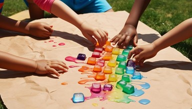 Ice Cube Painting - - 10 Cool Kids Activities Using Reddyice Ice Cube Painting - - 10 Cool Kids Activities Using Reddyice