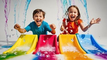 Melty Rainbow Race - 10 Cool Kids Activities Using Reddyice Melty Rainbow Race - 10 Cool Kids Activities Using Reddyice